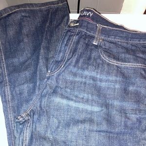 Old navy blue boot cut jeans 40x32